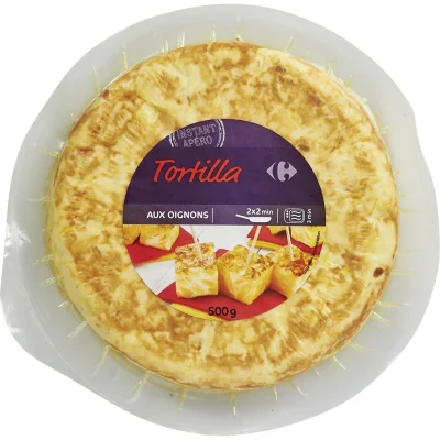 CARREFOUR Onion Tortilla 500 g