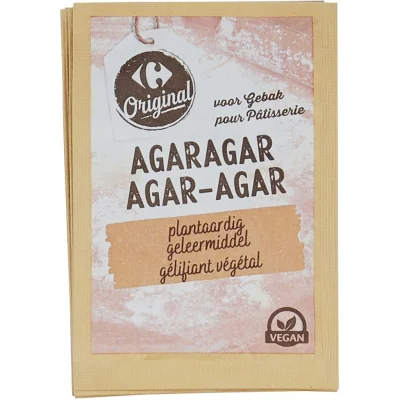 CARREFOUR Agar-agar original 5 sachets de 4 g