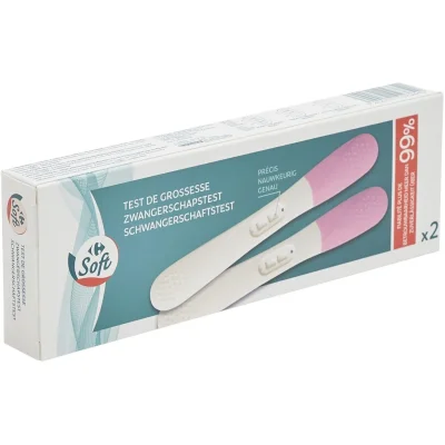 CARREFOUR Soft Pregnancy Test pack of 2