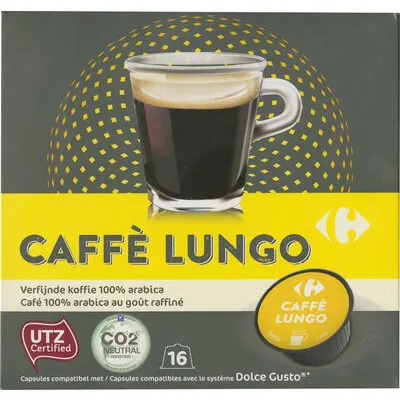 CARREFOUR Lungo Coffee Capsules X16