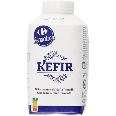 CARREFOUR Mild Kefir with fermented semi-skimmed milk 500 ml