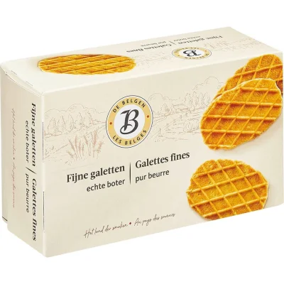 LES BELGES Fine Butter Galettes 250 g