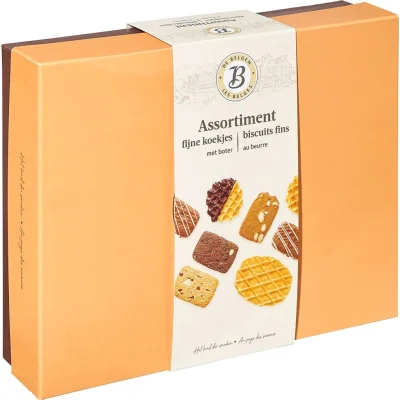 LES BELGES Assorted biscuits 550 g