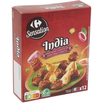 CARREFOUR India snack assortment 330 g