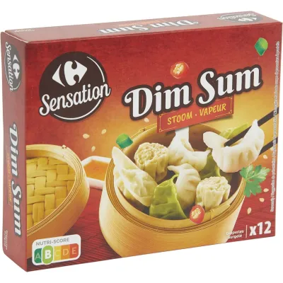 CARREFOUR Dim Sum steamed assortment SENSATION 270 g