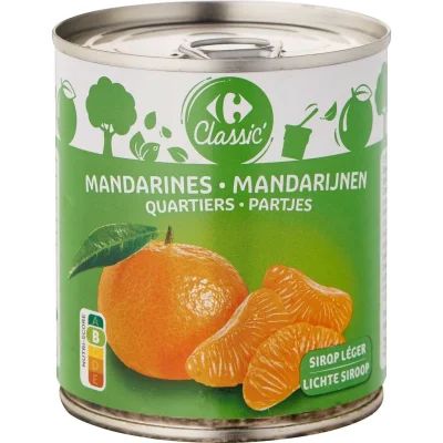 CARREFOUR CLASSIC Mandarin Oranges in Syrup 175 g