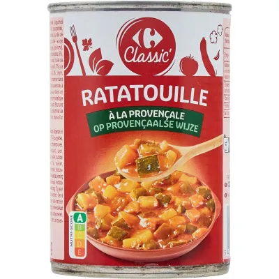 CARREFOUR CLASSIC Ratatouille à la provençale 375 g