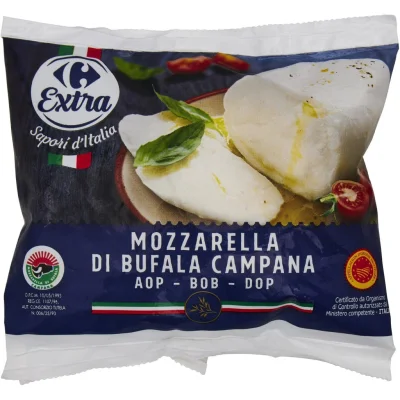 CARREFOUR Mozzarella Di Bufala Campana AOP EXTRA 125 g