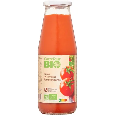 CARREFOUR Organic Tomato Puree 690 g