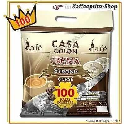 CASA COLON Corsican Coffee 100 Pods