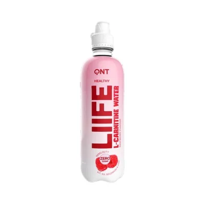 QNT Liife L-Carnitine Water zero sugar 500ml - Raspberry