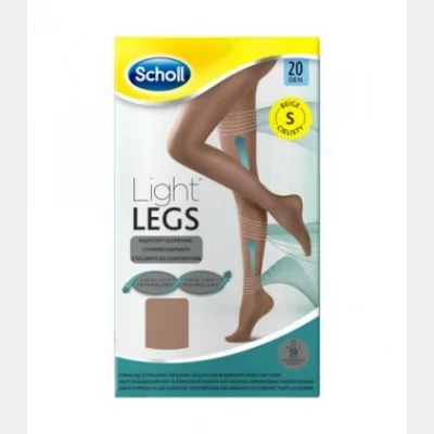 SCHOLL LIGHT LEGS 20 DEN BEIGE-SMALL