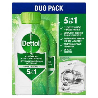 DETTOL WASHING MACHINE CLEANER 2 x 250ml