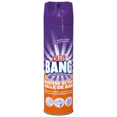 CILLIT BANG Active Foam powerful anti-limescale bathroom cleaner 600 ml