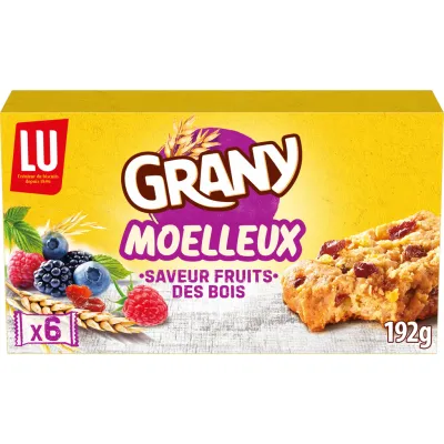 GRANY Soft Muesli and Forest Fruit Biscuits 192 g