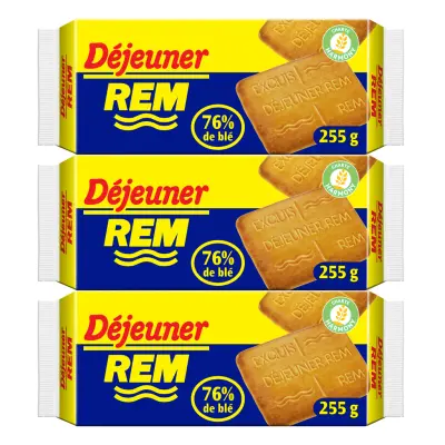 REM LU Breakfast Biscuits 3 x 255 g