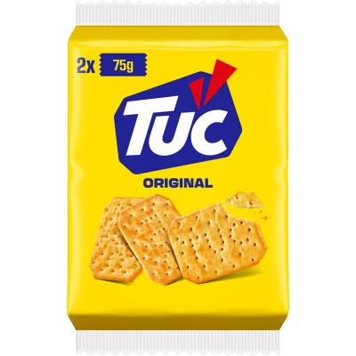 TUC Original salted crackers 2 x 75 g