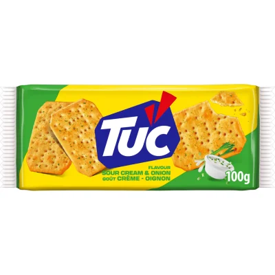 TUC Savory Crackers Cream & Onion 100 g
