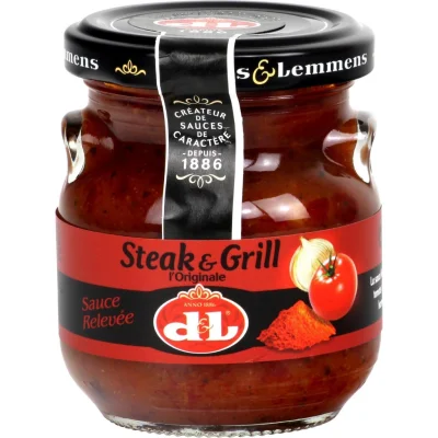 D&L Steak & Grill Sauce Spicy 140 g