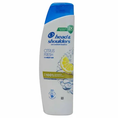 H&S shampoo 250 ml. Anti-dandruff citrus fresh.