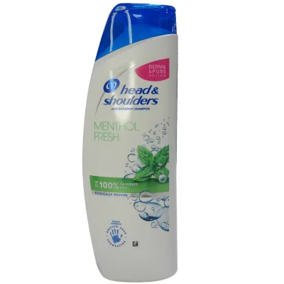 H&S shampoo 500 ml. Anti-dandruff menthol.