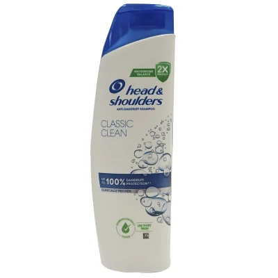 H&S shampoo 250 ml. Anti-dandruff classic clean.