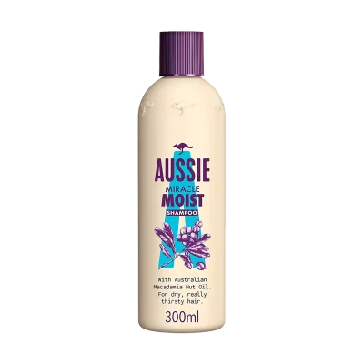 Aussie Miracle Moist Shampoo 300ml