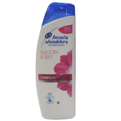 H&S shampoo 500 ml. Anti-dandruff smooth and silky.