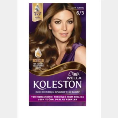 Wella Koleston Hair Dye No 6.3 Golden Auburn 1 pcs
