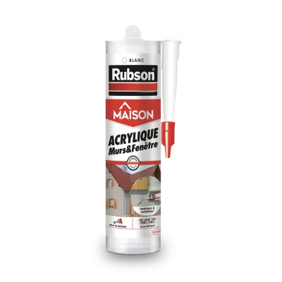 RUBSON Acrylic sealant white for walls and windows 280 ml