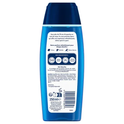 FA Active Sport Shower Gel Lime Scent 250 ml