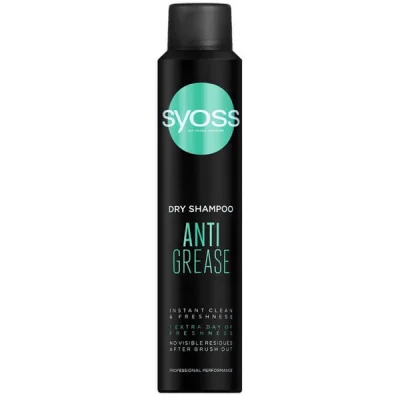 SYOSS DRY SHAMPOO 200ml ANTI GREASE