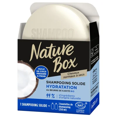 NATURE BOX Solid Shampoo Coconut 85g