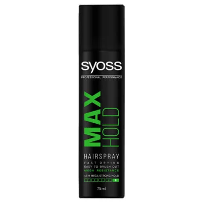 SYOSS MINI HAIRSPRAY MAX HOLD 75ml