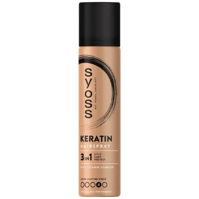 SYOSS MINI HAIRSPRAY KERATIN 75ml