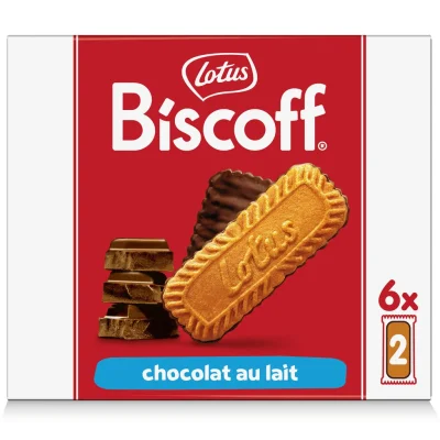 LOTUS Milk Chocolate Speculoos Biscuits 162 g