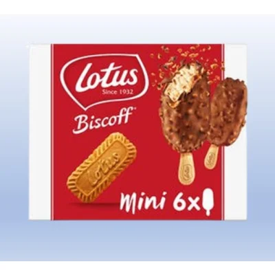Lotus Mini Biscof Chocolate Stick 6cp 360mL