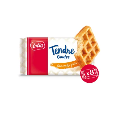 LOTUS Tendre gaufre BAKERIES 8x1 piece 224 g