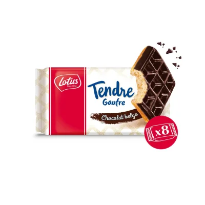 LOTUS Tender Waffle with Belgian Chocolate 296 g
