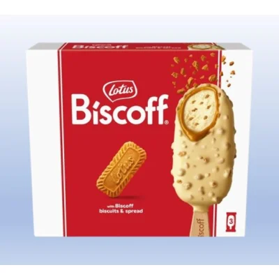Lotus Biscof White Stick 3pz 270mL