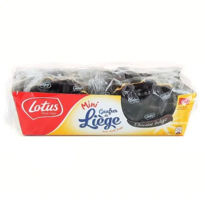 LOTUS Mini Liege Waffles Chocolate 195 g