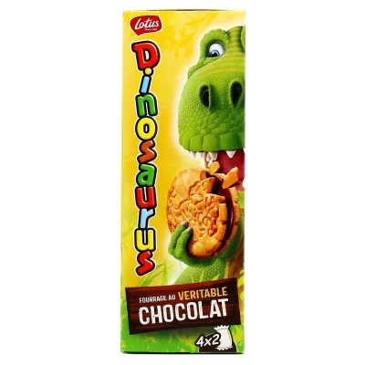 LOTUS Dinosaurus Dark Chocolate Filled 174 g