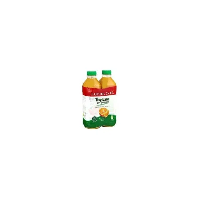 TROPICANA Orange Juice with Pulp 2 x 1 L