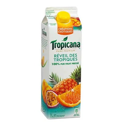 TROPICANA Pur Premium Réveil 1 L