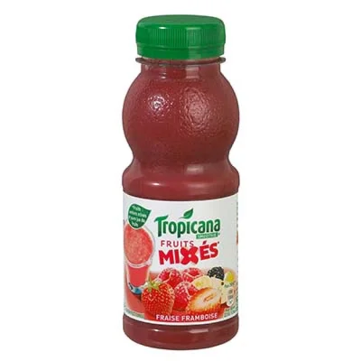 TROPICANA Strawberry Raspberry Smoothie 25 cl