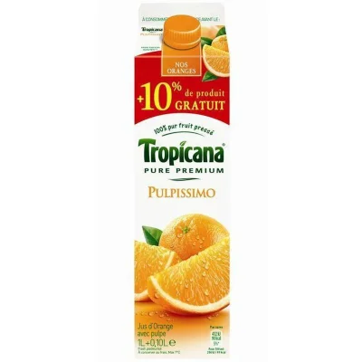 TROPICANA Orange Juice with Pulp 1 L