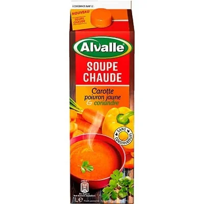 AL'ALLE Hot Soup Carrots Peppers 1 L