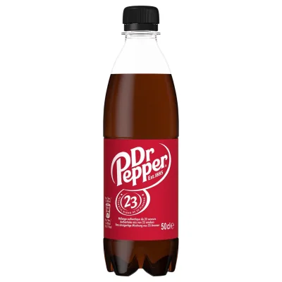 DR PEPPER Soda Cola reduced calorie 0.5 L