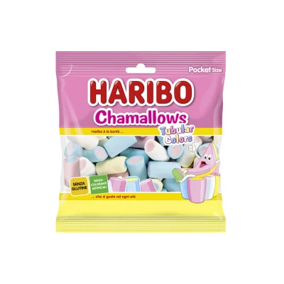 Haribo 50gr Chamallows Tubular Colors