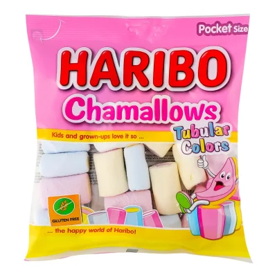 Tubular Colored Clouds Marshmallows 90g